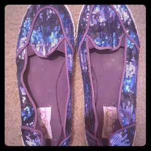 Sugar sequined flats